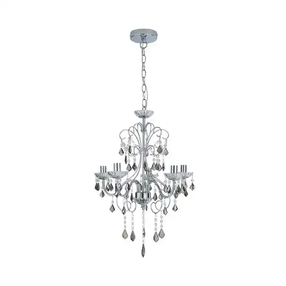 Dunelm Sophy 5 Light Chandelier 5 Dunelm Sophy 5 Light Chandelier - Image 5