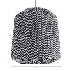 Dunelm Victor Black And White String Easy Fit Pendant -Dunelm Lights Sales 1000169257 alt07