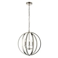 Vogue Lighting Vogue Ritz 3 Light Ceiling Fitting Chrome -Dunelm Lights Sales 1000169436 alt01
