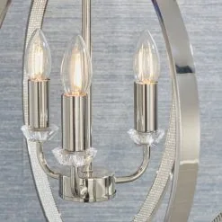Vogue Lighting Vogue Ritz 3 Light Ceiling Fitting Chrome -Dunelm Lights Sales 1000169436 alt02