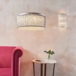 Vogue Lighting Vogue Galina Crystal Wall Light Chrome -Dunelm Lights Sales 1000169441 alt04
