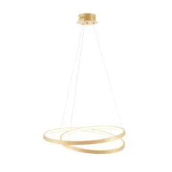 Vogue Lighting Vogue Scribble Integrated LED Gold Ceiling Fitting -Dunelm Lights Sales 1000169446 alt01