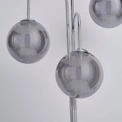 Dunelm Gigi 3 Light Chrome Floor Lamp -Dunelm Lights Sales 1000180640 alt02