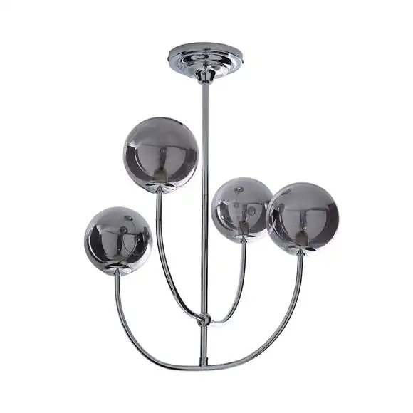 Dunelm Gigi Chrome Ceiling Fitting 5 Dunelm Gigi Chrome Ceiling Fitting - Image 5