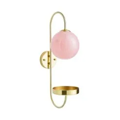 Dunelm Gigi Easy Fit Plug In Pink Wall Light -Dunelm Lights Sales 1000180653 alt05