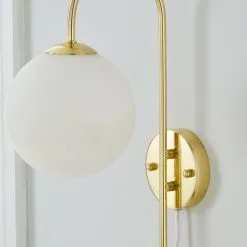 Dunelm Gigi Easy Fit Plug In White Wall Light 8 Dunelm Gigi Easy Fit Plug In White Wall Light -Dunelm Lights Sales 1000180654 alt02