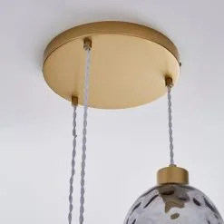 Dunelm Elodie Glass Cluster Multicoloured Ceiling Fitting -Dunelm Lights Sales 1000180658 alt03