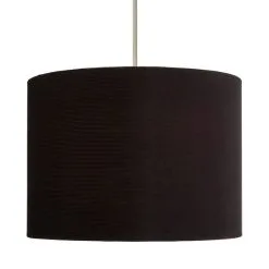 Dunelm Black Santos Velvet Corduroy Shade -Dunelm Lights Sales 1000181101 alt05