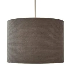 Dunelm Grey Santos Velvet Corduroy Shade -Dunelm Lights Sales 1000181102 alt05