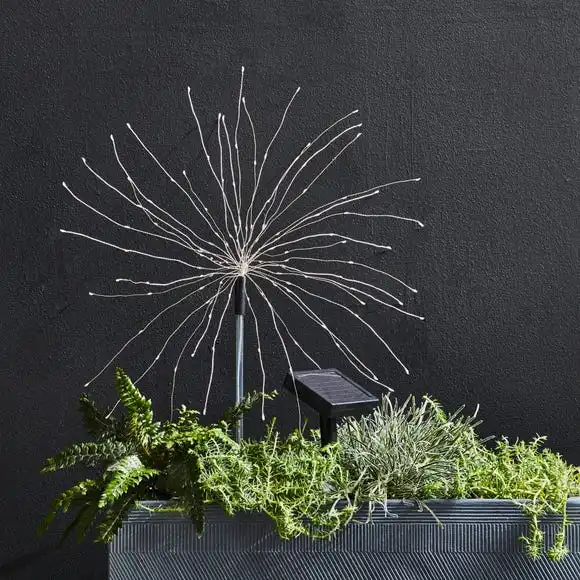 Dunelm Starburst Solar Outdoor Stake Lights 2 Dunelm Starburst Solar Outdoor Stake Lights - Image 2