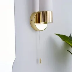 Dunelm Porto Bathroom Wall Light Brass 8 Dunelm Porto Bathroom Wall Light Brass -Dunelm Lights Sales 1000182551 alt02