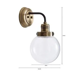 Dunelm Broden Bathroom Wall Light Ant Brass 11 Dunelm Broden Bathroom Wall Light Ant Brass -Dunelm Lights Sales 1000182577 alt07