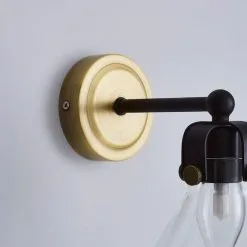 Dunelm Paulson Bathroom Wall Light Antique Brass -Dunelm Lights Sales 1000182579 alt03