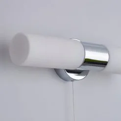 Dunelm Porto Bathroom 2 Light Wall Light Chrome -Dunelm Lights Sales 1000182581 alt02