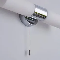 Dunelm Porto Bathroom 2 Light Wall Light Chrome -Dunelm Lights Sales 1000182581 alt03