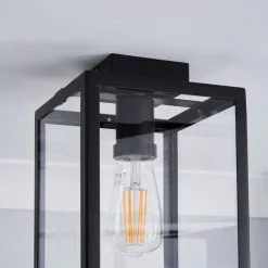 Dunelm London Bathroom Flush Fitting Matt Black -Dunelm Lights Sales 1000182585 alt03