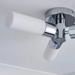 Dunelm Porto 3 Light Bathroom Flush Fitting Chrome -Dunelm Lights Sales 1000182586 alt02