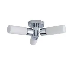 Dunelm Porto 3 Light Bathroom Flush Fitting Chrome -Dunelm Lights Sales 1000182586 alt05