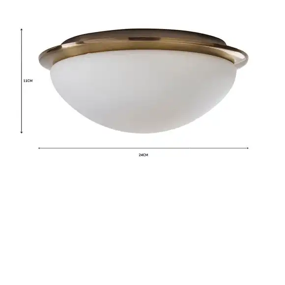 Dunelm Lotto Bathroom Flush Fitting Antique Brass 5 Dunelm Lotto Bathroom Flush Fitting Antique Brass - Image 5