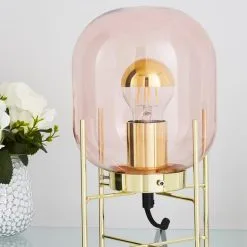 Elements Dayo Table Lamp Pink -Dunelm Lights Sales 1000182797 alt03