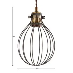 Dunelm Charlie Industrial Bulb Cage 11 Dunelm Charlie Industrial Bulb Cage -Dunelm Lights Sales 1000182917 alt07