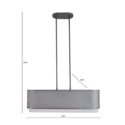 Dunelm Vienna Diner Ceiling Fitting -Dunelm Lights Sales 1000183016 alt07