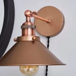 Dunelm Logan Plug-in Wall Light -Dunelm Lights Sales 1000183025 alt02