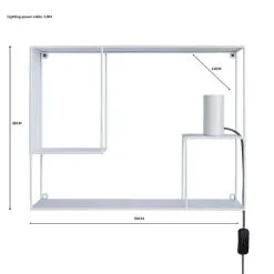 Dunelm Bradford Shelf Wall Light With Magnetic Bulb Holder -Dunelm Lights Sales 1000183028 alt07