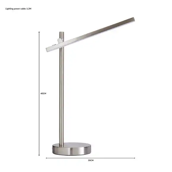 Dunelm Talis Integrated LED Touch Dimmable Table Lamp 6 Dunelm Talis Integrated LED Touch Dimmable Table Lamp - Image 6