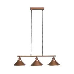 Dunelm Logan 3 Light Diner Ceiling Fitting -Dunelm Lights Sales 1000183031 alt05