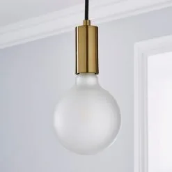 Status Bradford Glass Bulb G125 Frosted -Dunelm Lights Sales 1000183065 alt01