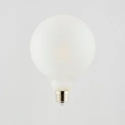 Status Bradford Glass Bulb G125 Frosted -Dunelm Lights Sales 1000183065 alt05