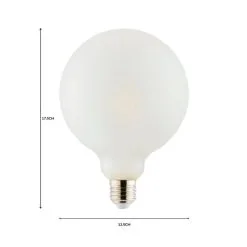 Status Bradford Glass Bulb G125 Frosted -Dunelm Lights Sales 1000183065 alt07