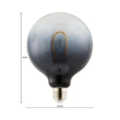 Status Forli Bulb Smoked Gradient -Dunelm Lights Sales 1000183069 alt07
