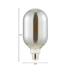 Status Haines Oval Filament Bulb Chrome 10 Status Haines Oval Filament Bulb Chrome -Dunelm Lights Sales 1000183071 alt07