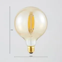 Status Lois 5W ES G125 Globe Dimmable Bulb 10 Status Lois 5W ES G125 Globe Dimmable Bulb -Dunelm Lights Sales 1000183072 alt07