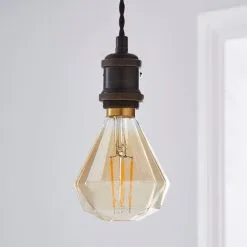 Status Bonny 4W ES ZSH Faceted Dimmable Bulb 7 Status Bonny 4W ES ZSH Faceted Dimmable Bulb -Dunelm Lights Sales 1000183074 alt01