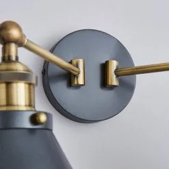 Dunelm Logan Dual Wall Light Grey -Dunelm Lights Sales 1000183097 alt03