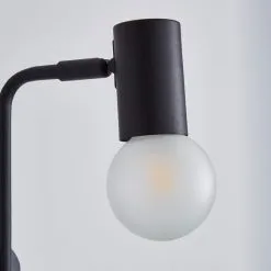 Dunelm Bradford EasyFit Plug In Wall Light Matt Black -Dunelm Lights Sales 1000183098 alt02