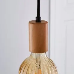 Dunelm Aliya Flex Fitting Wooden -Dunelm Lights Sales 1000183103 alt02