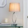 Dunelm Como Table Lamp Chrome Shade -Dunelm Lights Sales 30076768