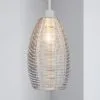 Dunelm Cigar Wire Silver Easy Fit Pendant -Dunelm Lights Sales 30077069