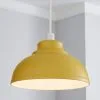 Galley Ochre Easy Fit Pendant -Dunelm Lights Sales 30158350