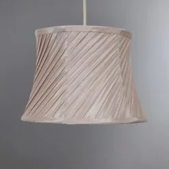 Dunelm Twisted Pleat Candle Shade