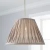 Dunelm Valerie Pleat Candle Lamp Shade -Dunelm Lights Sales 30244172