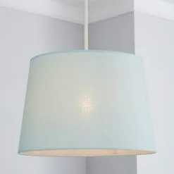 Dunelm Sara Tapered Lamp Shade 30cm Duck Egg