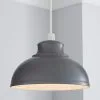 Dunelm Galley Grey Easy Fit Pendant -Dunelm Lights Sales 30244232
