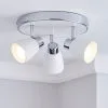 Masterlite Alto 3 Light Matt White Spotlight -Dunelm Lights Sales 30248673