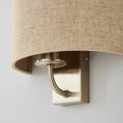 Dunelm Preston Ivory Linen Shaded Wall Light -Dunelm Lights Sales 30274337 alt02