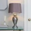 Dunelm Sinton Urn Chrome Table Lamp -Dunelm Lights Sales 30464412